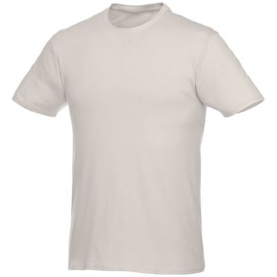 Мужская футболка Heros с коротким рукавом, светло-серый