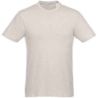 Мужская футболка Heros с коротким рукавом, светло-серый