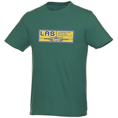 Мужская футболка Heros с коротким рукавом, зеленый лесной