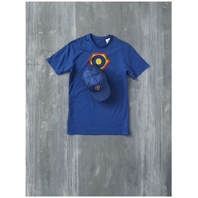 Мужская футболка Heros с коротким рукавом, синий