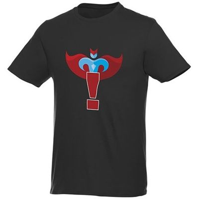 Мужская футболка Heros с коротким рукавом, черный