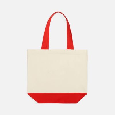 Холщовая сумка Shopaholic, красная