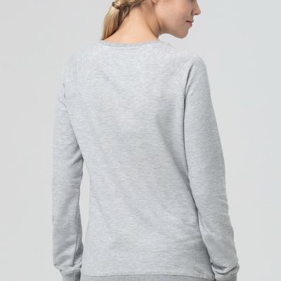 Свитшот женский Kulonga Sweat, серый меланж