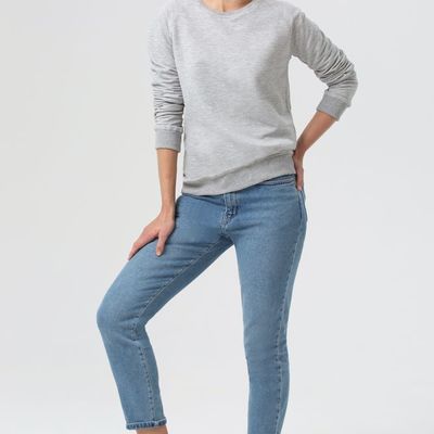 Свитшот женский Kulonga Sweat, серый меланж