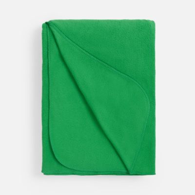 Флисовый плед Warm&Peace, зеленый