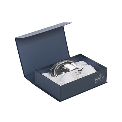 Набор чайный "Ricciolo", на 2 персоны, цвет белый с серебром