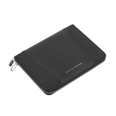 Папка для конференций A5 Keystone Black, цвет черный