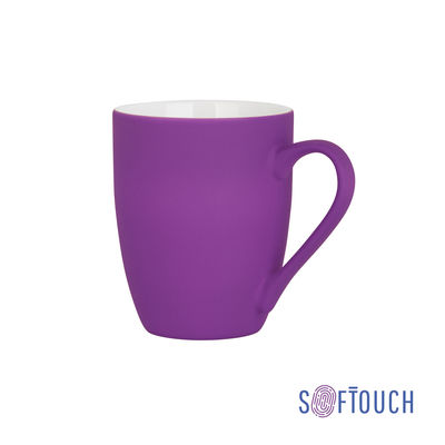 Кружка "Trend", покрытие soft touch, цвет фиолетовый