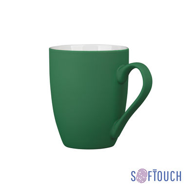 Кружка "Trend", покрытие soft touch, цвет зеленый