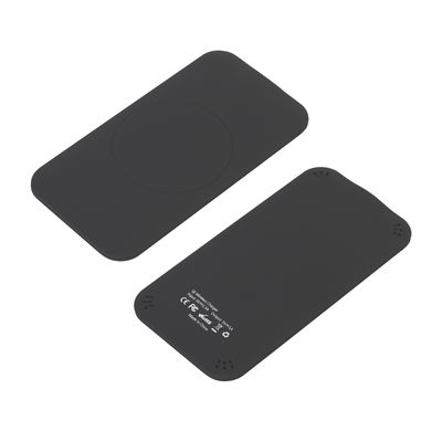 Настольное беспроводное зарядное устройство "Slim SOFTTOUCH", цвет черный