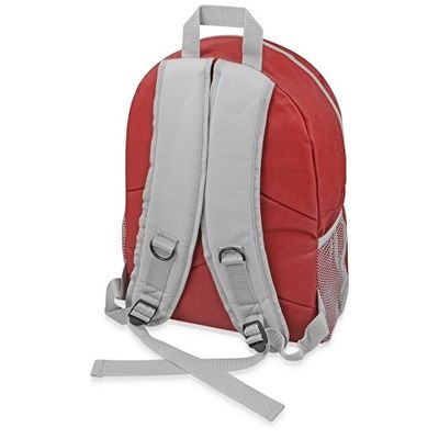 Рюкзак Универсальный (красная спинка, красные лямки), красный/серый