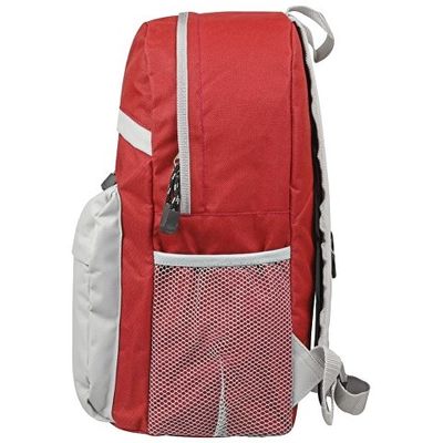 Рюкзак Универсальный (красная спинка, красные лямки), красный/серый