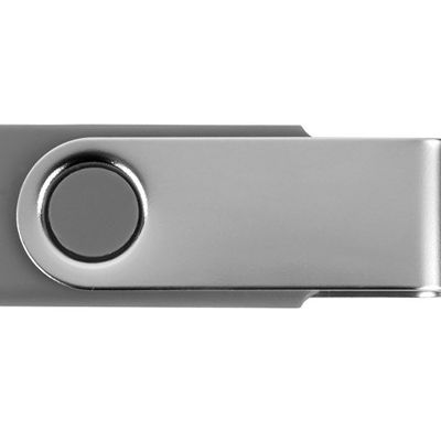 Флеш-карта USB 2.0 8 Gb Квебек, серый