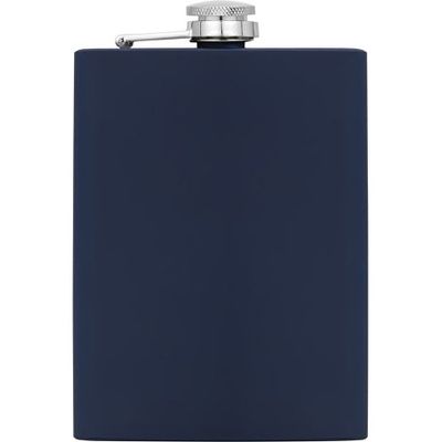 Фляжка 240 мл Remarque soft touch, 201 сталь, синий
