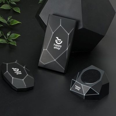Портативное беспроводное зарядное устройство Geo Wireless, 5000 mAh, черный