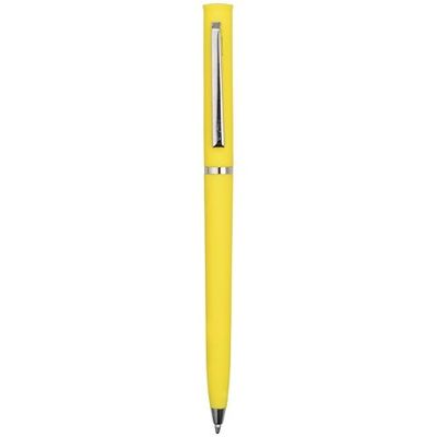 Ручка шариковая Navi soft-touch, желтый