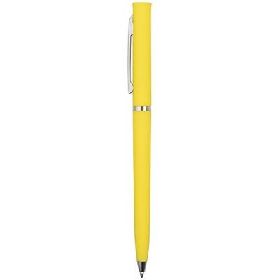 Ручка шариковая Navi soft-touch, желтый