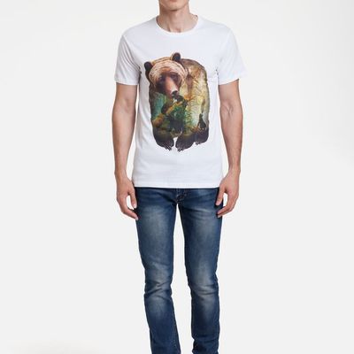 Футболка Bruin, белая