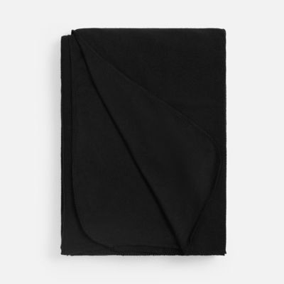 Флисовый плед Warm&Peace, черный