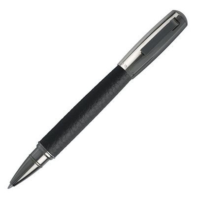 Ручка-роллер Pure Leather Black. Hugo Boss