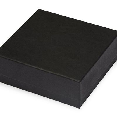 Подарочная коробка с эфалином Obsidian M 167 х 157 х 63, черный