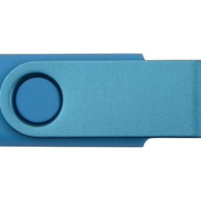 Флеш-карта USB 2.0 8 Gb Квебек Solid, голубой