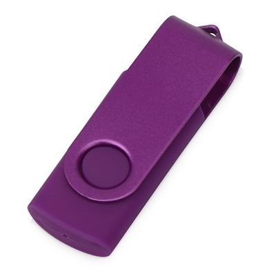 Флеш-карта USB 2.0 8 Gb Квебек Solid, фиолетовый