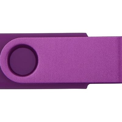 Флеш-карта USB 2.0 8 Gb Квебек Solid, фиолетовый