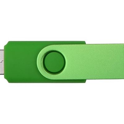 Флеш-карта USB 2.0 8 Gb Квебек Solid, зеленый
