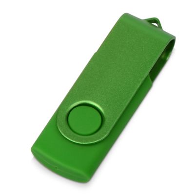 Флеш-карта USB 2.0 8 Gb Квебек Solid, зеленый