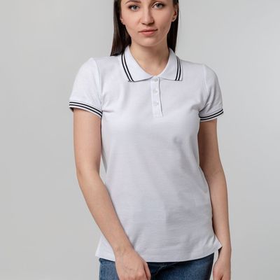 Рубашка поло женская Virma Stripes Lady, белая