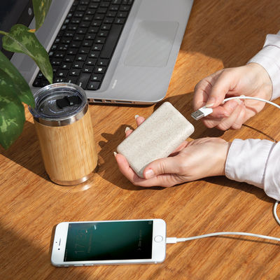 Карманный внешний аккумулятор Wheat Straw, 5000 mAh