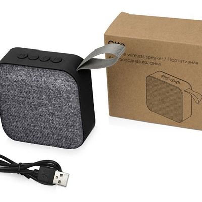 Портативная колонка Otto, серый/черный