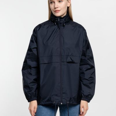 Ветровка из нейлона Surf 210, темно-синяя (navy)