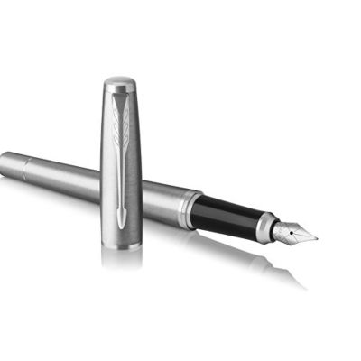 Ручка перьевая Parker Urban Core Metro Metallic CT, серебристый
