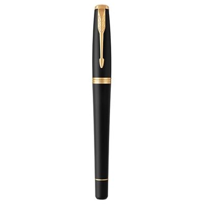 Ручка перьевая Parker Urban Core Muted Black GT, ченый/золотистый