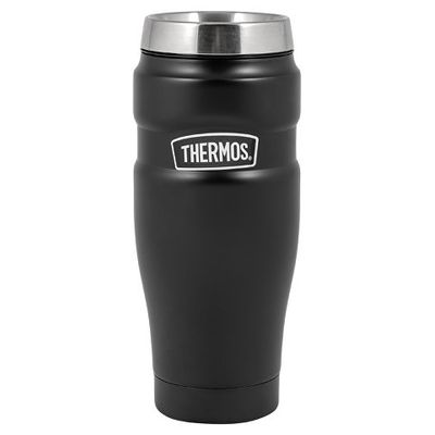 Кружка-термос из нерж. стали тм THERMOS SK1005BK (Matte Black) 0.47L, черный