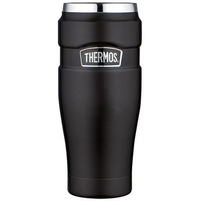 Кружка-термос из нерж. стали тм THERMOS SK1005BK (Matte Black) 0.47L, черный
