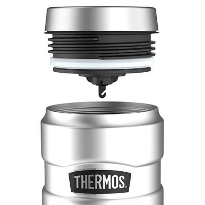 Кружка-термос из нерж. стали тм THERMOS SK1005SBK 0.47L, стальной