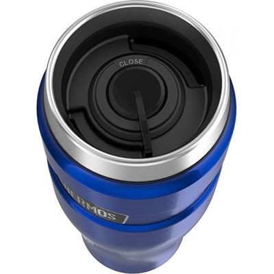 Кружка-термос из нерж. стали тм THERMOS SK1005BL 0.47L, синий