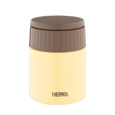 Термос из нерж. стали для еды тм THERMOS JBQ-400-BNN 0.4L, желтый