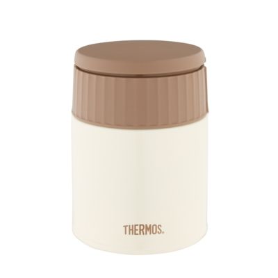 Термос из нерж. стали для еды тм THERMOS JBQ-400-MLK 0.4L, белый