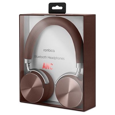 Беспроводные наушники Rombica mysound BH-13 Brown ANC, коричневый