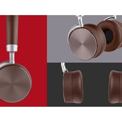 Беспроводные наушники Rombica mysound BH-13 Brown ANC, коричневый