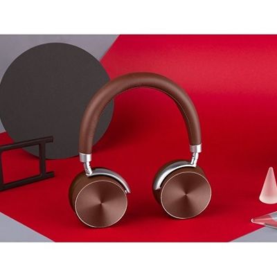 Беспроводные наушники Rombica mysound BH-13 Brown ANC, коричневый
