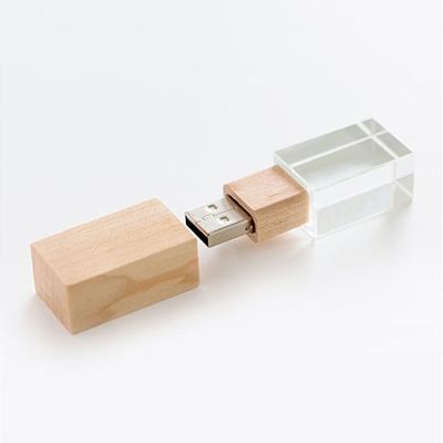 USB-флешка на 512 Mb, дерево