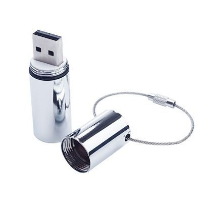 USB-флешка на 32 ГБ,  серебро