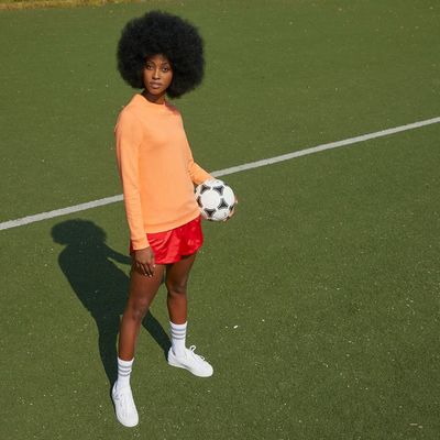 Свитшот женский Set In, серый меланж (антрацит)