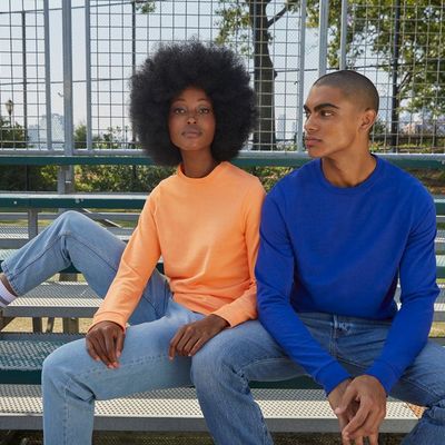 Свитшот женский Set In, серый меланж (антрацит)