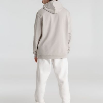 Толстовка с капюшоном унисекс Hoodie, дымчато-серая